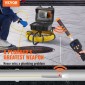 VEVOR Sewer Camera Pipe Inspection Camera w/ 512hz Sonde 22,9 cm 720p Οθόνη 50,3m