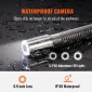 VEVOR Sewer Camera Pipe Inspection Camera w/ 512hz Sonde 22,9 cm 720p Οθόνη 50,3m