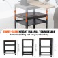 VEVOR Planer Stand, 100 lbs/ 45 kg heavy loads, Three-Gear Height Adjustable thickness planer table,with 4 Stable Casters & Storage Space, for most planers, saws, bench-top machines, power tools