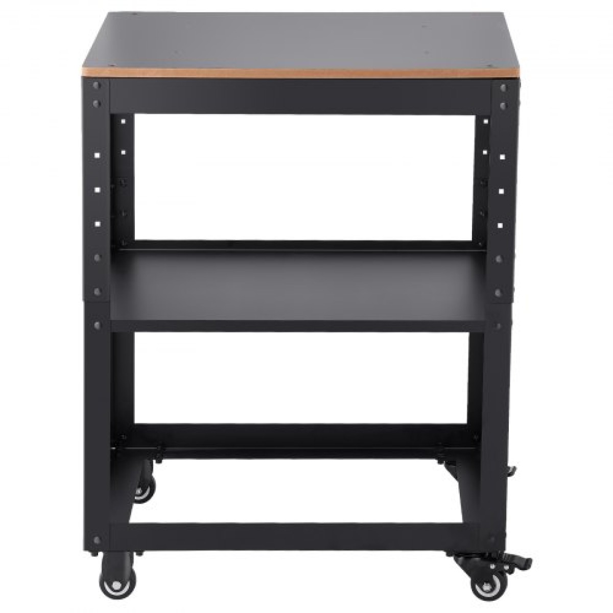 VEVOR Planer Stand, 100 lbs/ 45 kg heavy loads, Three-Gear Height Adjustable thickness planer table,with 4 Stable Casters & Storage Space, for most planers, saws, bench-top machines, power tools