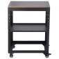 VEVOR Planer Stand, 100 lbs/ 45 kg heavy loads, Three-Gear Height Adjustable thickness planer table,with 4 Stable Casters & Storage Space, for most planers, saws, bench-top machines, power tools