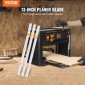 VEVOR Planer Blades Knives, 13 ιντσών Thickness Planer Knives, 2 mm Thickened High Speed ​​Steel Replacement HRC55-60 Hardness, Βολικές οπές στερέωσης για ξυλουργικές εργασίες, οικιακές DIY, Βιομηχανίες, Σετ των 3