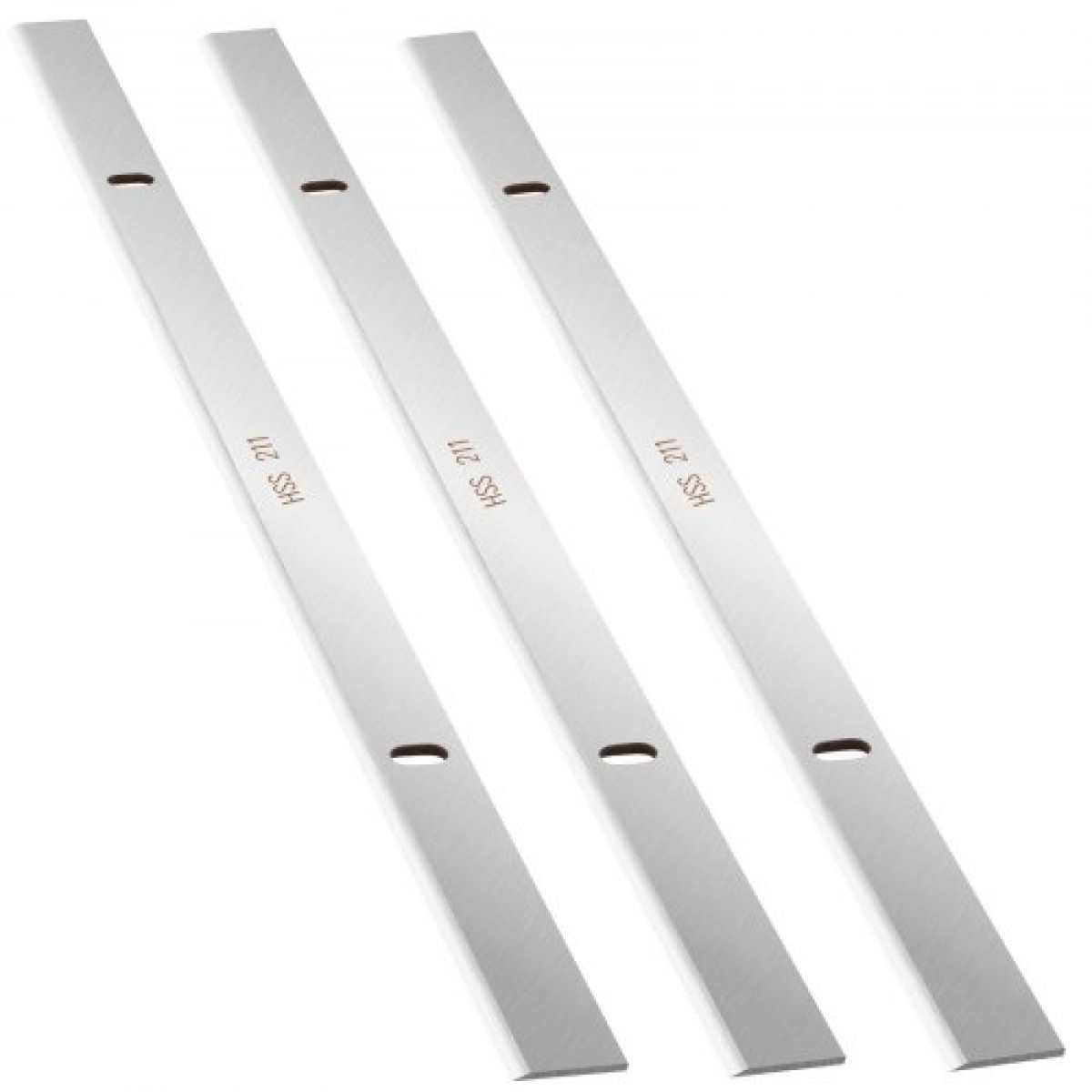 VEVOR Planer Blades Knives, 13 ιντσών Thickness Planer Knives, 2 mm Thickened High Speed ​​Steel Replacement HRC55-60 Hardness, Βολικές οπές στερέωσης για ξυλουργικές εργασίες, οικιακές DIY, Βιομηχανίες, Σετ των 3
