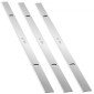 VEVOR Planer Blades Knives, 13 ιντσών Thickness Planer Knives, 2 mm Thickened High Speed ​​Steel Replacement HRC55-60 Hardness, Βολικές οπές στερέωσης για ξυλουργικές εργασίες, οικιακές DIY, Βιομηχανίες, Σετ των 3
