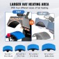 VEVOR Hat Heat Press, 4-in-1 Cap Heat Press Machine, 15,24 x 7,6 cm Clamshell Sublimation Transfer, LCD Digital Timer Temperature Control with 4pcs Curved Heating Elements (15,24 x 7,6/17x6,86/17x6,86/20,57 cm)8.