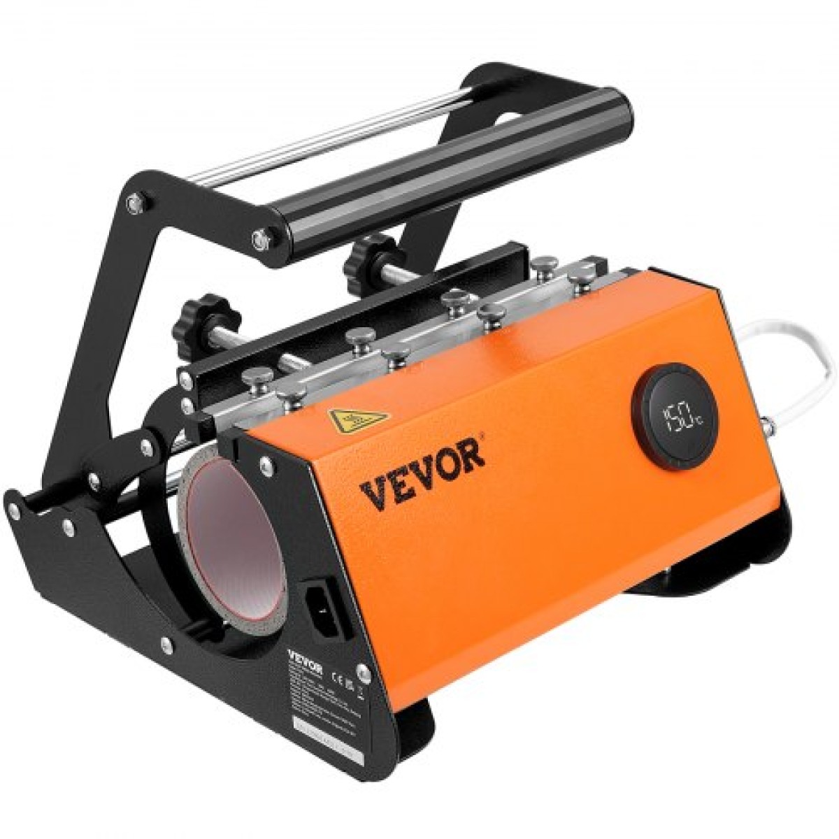 VEVOR Mug Heat Press Machine, 850,5 g Tumbler Heat Press Machine, Sublimation Transfer 311,84-425,2 g 453,59-708,7 g 850,5 g Straight Skinny Tumblers, Cup Heat Press with Heat-resist Gloves & Tape, DIY Cups Ceramic Mugs