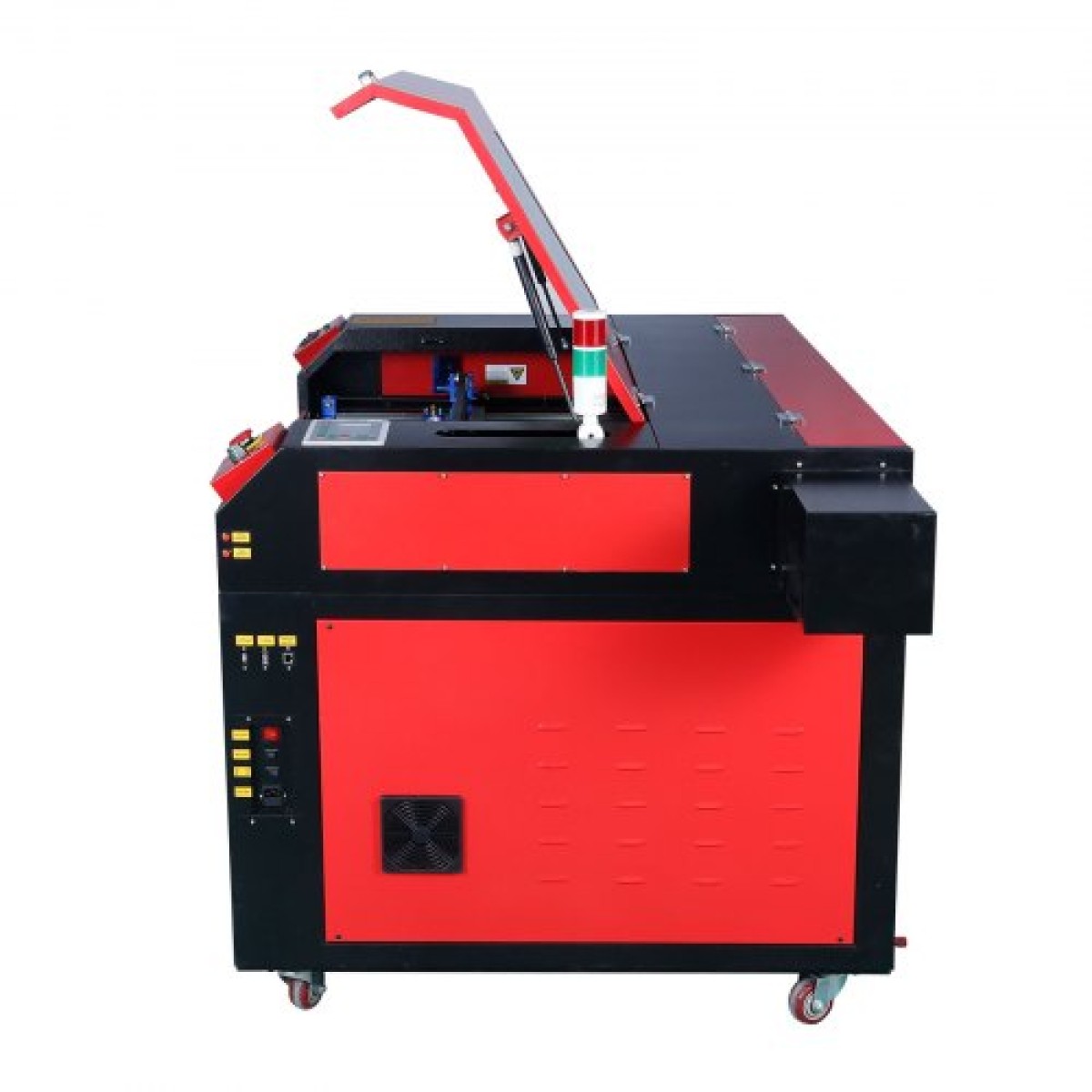 Μηχάνημα κοπής λέιζερ VEVOR 100W CO2, 61 x 89 cm (24 x 35 in), 500 mm/s (19,7 IPS) με 2-Way Pass Air Assist, Συμβατό με LightBurn, CorelDRAW, AutoCAD, Windows, Mac OS, Linux Fabric More