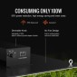 VEVOR LED Grow Light, 300W πλήρους φάσματος με δυνατότητα ρύθμισης φωτισμού, υψηλής απόδοσης Samsung 2B1B Diodes Growing Lamp for Indoor Plants Seedling Veg and Bloom Greenhouse Growing, Daisy Chain Driver for 91,4 x 91,4 / 121,9 x 121,9 cm Grow Tent