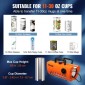 VEVOR Mug Heat Press Tumbler Heat Press Machine Sublimation Blanks 325-450 ml 887 ml