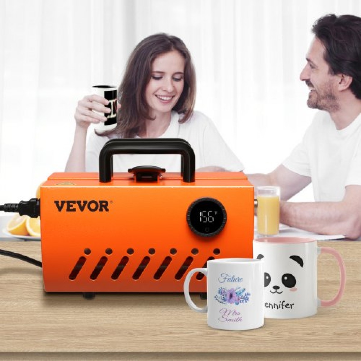 VEVOR Mug Heat Press Tumbler Heat Press Machine Sublimation Blanks 325-450 ml 887 ml