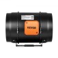 Ενσωματωμένος ανεμιστήρας VEVOR, 203,2 mm 506,2 CFM με ελεγκτή υγρασίας θερμοκρασίας, αθόρυβος ανεμιστήρας εξαερισμού EC κινητήρα για ενισχυτή ψύξης, σκηνές ανάπτυξης, υδροπονία