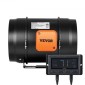 Ενσωματωμένος ανεμιστήρας VEVOR, 203,2 mm 506,2 CFM με ελεγκτή υγρασίας θερμοκρασίας, αθόρυβος ανεμιστήρας εξαερισμού EC κινητήρα για ενισχυτή ψύξης, σκηνές ανάπτυξης, υδροπονία
