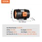 Ενσωματωμένος ανεμιστήρας VEVOR, 203,2 mm 506,2 CFM με ελεγκτή μεταβλητής ταχύτητας, αθόρυβος ανεμιστήρας εξαερισμού με κινητήρα AC για ενισχυτή ψύξης, σκηνές ανάπτυξης, υδροπονία