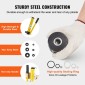 VEVOR 10 Ton Hydraulic Knockout Punch Kit, 1/2" έως 2" Conduit Hole Cutter Set, KO Tool Kit with Puncher 6 Piece, Metal Sheet Driver tools, for aluminium, Brass, Inox, Fiberglass and Plastic