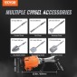 VEVOR Ηλεκτρικό σφυρί 6 σμίλης 2200W 2200W Jack Hammer