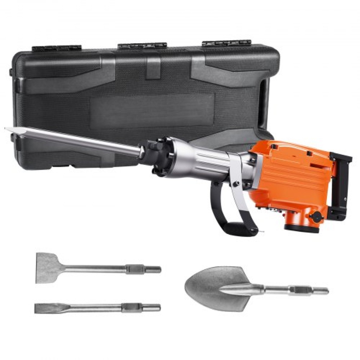 VEVOR Κατεδαφισμός Jack Hammer 2200W Ηλεκτρικό σφυρί 4 μύτες σμίλης