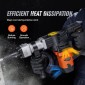 VEVOR Κατεδάφιση Jack Hammer Θραύση σκυροδέματος 1400W Electric Hammer 2 Bit Chisel