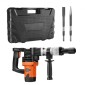 VEVOR Κατεδάφιση Jack Hammer Θραύση σκυροδέματος 1400W Electric Hammer 2 Bit Chisel