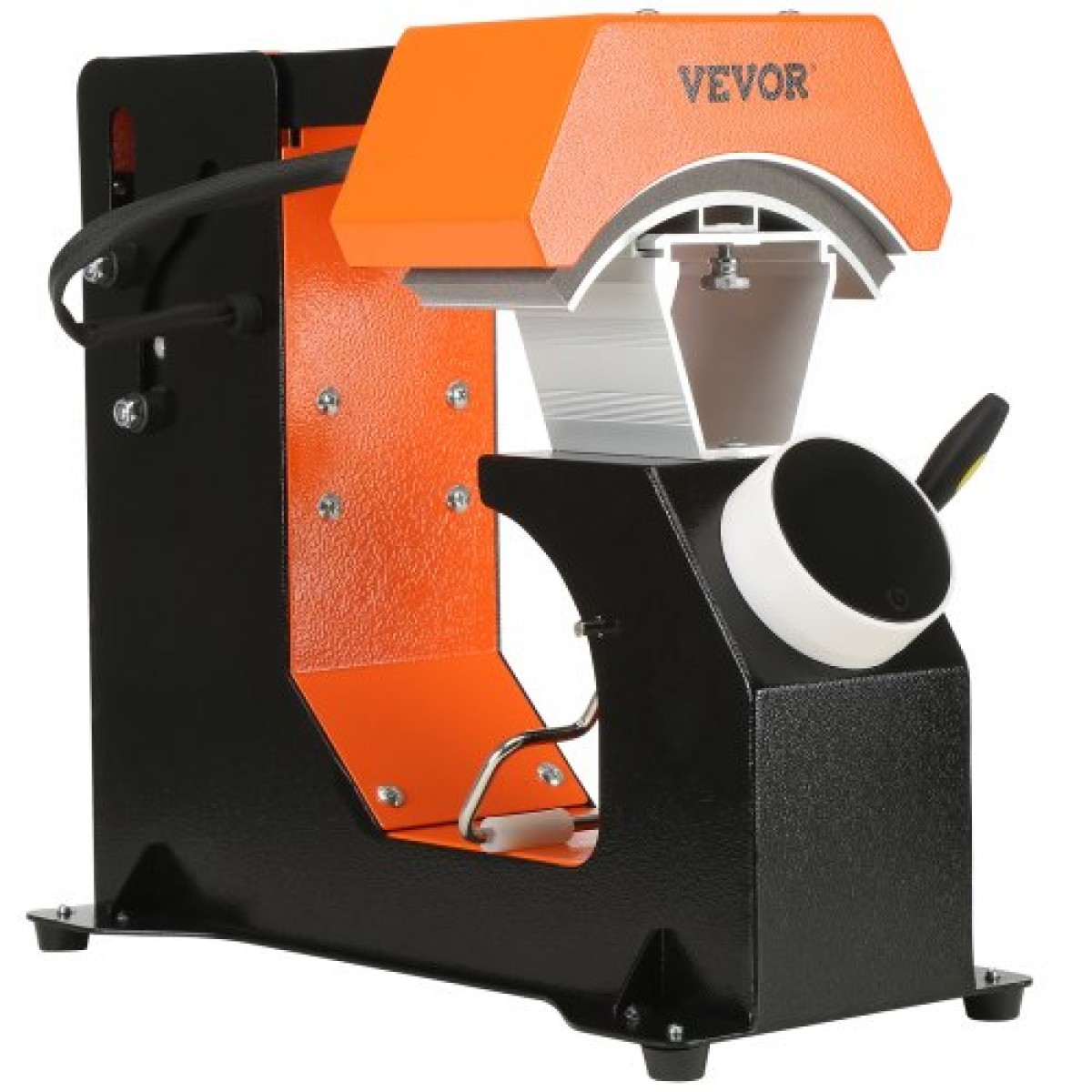VEVOR καπέλο Heat Press, 3-σε-1 Auto Cap Heat Press Machine, 6,4x3,5in Clamshell Sublimation Transfer, Automatic Release&Press Snob-style Digital Control Panel with 3 τμχ Αντικαταστάσιμα μαξιλαράκια θέρμανσης