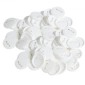 VEVOR 500 Sets 2,25 ιντσών 58 mm κουμπιά κουμπιά καρφίτσας, εξαρτήματα στρογγυλού κουμπιού DIY, το σετ περιλαμβάνει μεταλλικό επάνω μέρος, πλαστικό/μεταλλικό κουμπί, διαφανές φιλμ και κενό χαρτί για δώρα, μηχάνημα ΔΕΝ περιλαμβάνεται