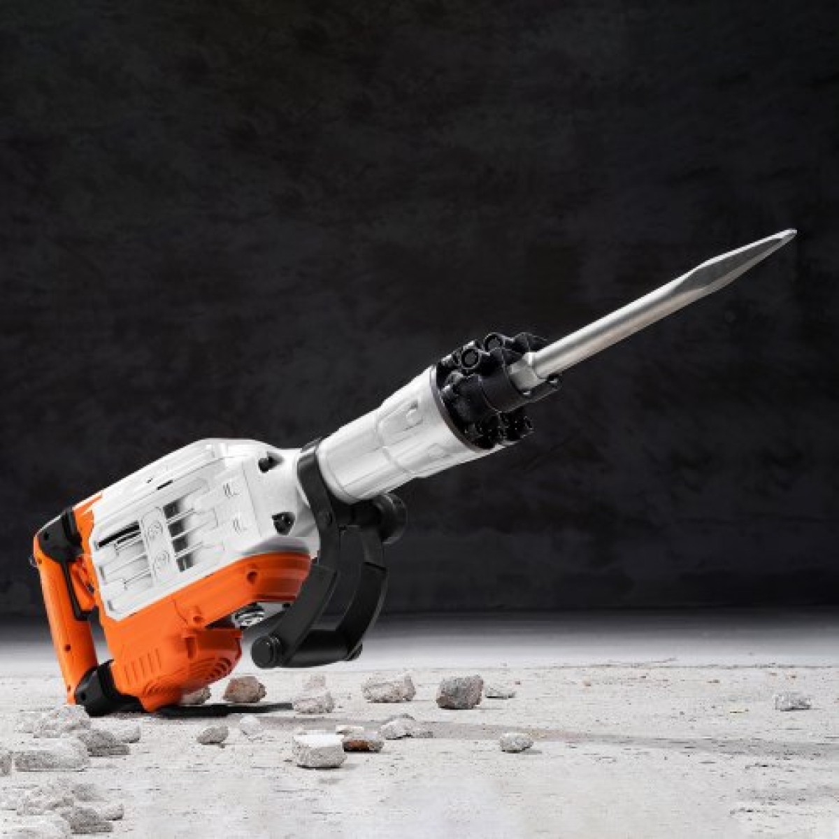 VEVOR Demolition Jack Hammer, 3500W Jack Hammer Concrete Breaker, 1900 BPM Heavy Duty Electric Jack Hammer, 2 τμχ σμίλη με γάντια & περιστρεφόμενη μπροστινή λαβή 360°C για διάνοιξη τάφρων και σπάσιμο οπών