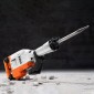 VEVOR Demolition Jack Hammer, 3500W Jack Hammer Concrete Breaker, 1900 BPM Heavy Duty Electric Jack Hammer, 2 τμχ σμίλη με γάντια & περιστρεφόμενη μπροστινή λαβή 360°C για διάνοιξη τάφρων και σπάσιμο οπών