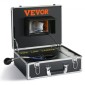 VEVOR Sewer Camera Pipe Inspection Camera 17,9 cm Screen 1000TVL Camera 30,5m Pipeline Inspection Camera με λειτουργία DVR, Αδιάβροχη κάμερα IP68 με 12 ρυθμιζόμενα LED, με κάρτα SD 16 GB για αγωγό αποχέτευσης, σπίτι, αγωγός αγωγών