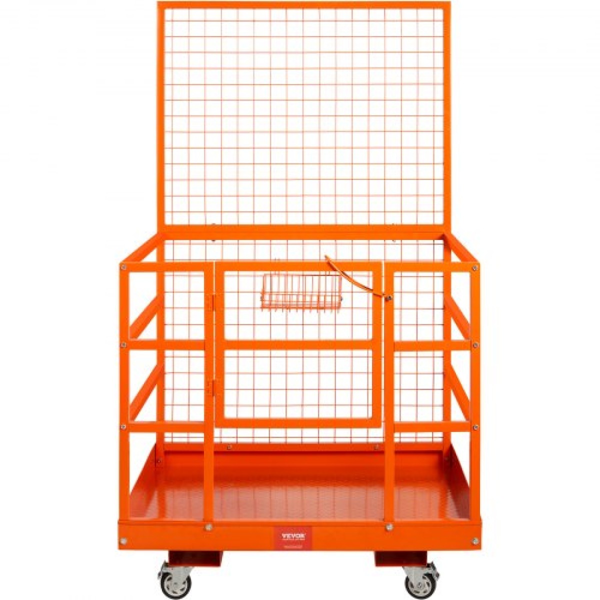 VEVOR Forklift Safety Cage Work Platform 109 x 114,3 cm 635 kg w/ Τροχοί για κεραία