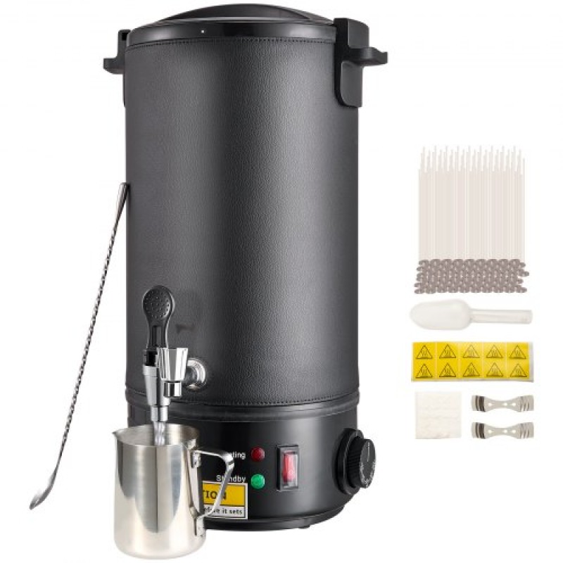 VEVOR Wax Melter για Κεριά Ηλεκτρική Κατσαρόλα 10 λίτρων για επαγγελματική ή οικιακή χρήση