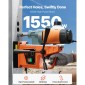 VEVOR Magnetic Drill, 1550W Motor 2 in Boring Diameter, 2922 lbf Portable Electric Mag Drill Press, 0-500 RPM Μεταβλητή ταχύτητα, Μηχανή διάτρησης για μεταλλική επιφάνεια, βιομηχανική και οικιακή βελτίωση