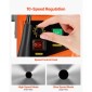 VEVOR Magnetic Drill, 1550W Motor 2 in Boring Diameter, 2922 lbf Portable Electric Mag Drill Press, 0-500 RPM Μεταβλητή ταχύτητα, Μηχανή διάτρησης για μεταλλική επιφάνεια, βιομηχανική και οικιακή βελτίωση