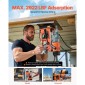 VEVOR Magnetic Drill, 1550W Motor 2 in Boring Diameter, 2922 lbf Portable Electric Mag Drill Press, 0-500 RPM Μεταβλητή ταχύτητα, Μηχανή διάτρησης για μεταλλική επιφάνεια, βιομηχανική και οικιακή βελτίωση