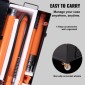 VEVOR 20 Ton Porta Power Kit, Φορητό Υδραυλικό Jack με λάστιχο λαδιού 4,6 ft/1,4 m, Εργαλείο επισκευής πλαισίου αυτοκινήτου με θήκη αποθήκευσης για αυτοκίνητα, βαρύ εξοπλισμό, μηχανικό (44000 LBS)