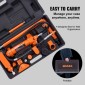 VEVOR 4 Ton Porta Power Kit, Φορητός υδραυλικός γρύλος με σωλήνα λαδιού 3,9 ft/1,2 m, κιτ επισκευής πλαισίου αυτοκινήτου με θήκη αποθήκευσης για επισκευή αυτοκινήτου, φορτηγό, αγρόκτημα (8800 LBS)