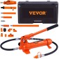 VEVOR 4 Ton Porta Power Kit, Φορητός υδραυλικός γρύλος με σωλήνα λαδιού 3,9 ft/1,2 m, κιτ επισκευής πλαισίου αυτοκινήτου με θήκη αποθήκευσης για επισκευή αυτοκινήτου, φορτηγό, αγρόκτημα (8800 LBS)