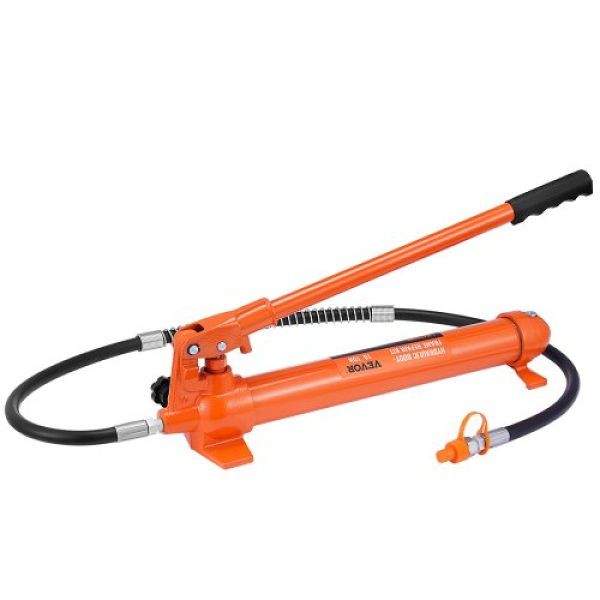 VEVOR 10 Ton Porta Power Kit, Υδραυλικό Ram με Αντλία, Jack Jack με λάστιχο λαδιού 4,6 ft/1,4 m, Εργαλείο επισκευής λυγισμένου πλαισίου με θήκη αποθήκευσης για αυτοκίνητα, γκαράζ, βαρύ εξοπλισμό, μηχανικό (22046 LBS)