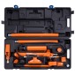 VEVOR 10 Ton Porta Power Kit, Υδραυλικό Ram με Αντλία, Jack Jack με λάστιχο λαδιού 4,6 ft/1,4 m, Εργαλείο επισκευής λυγισμένου πλαισίου με θήκη αποθήκευσης για αυτοκίνητα, γκαράζ, βαρύ εξοπλισμό, μηχανικό (22046 LBS)
