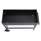 VEVOR Raised Garden Bed, 42,5 x 19,5 x 31,5 ιντσών Γαλβανισμένο μεταλλικό κουτί φυτευτήρων, υπερυψωμένα κουτιά φυτεύματος εξωτερικού χώρου με πόδια, για καλλιέργεια λουλουδιών/λαχανικών/βοτάνων στην πίσω αυλή/κήπο/αυλή/μπαλκόνι, μαύρο