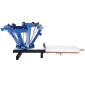 Screen Printing Machine VEVOR, 4 Color 1 Station 360° Rotable Screen Printing Press, 21,2x17,7in / 54x45cm Screen Printing Press, Παλέτα τοποθέτησης διπλής στρώσης για T-shirt Printing DIY