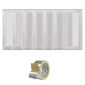 VEVOR Screen Printing Kit Μεταξωτό Πλαίσιο Μεταξοτυπίας 25,4 cm x 35,6 cm 156 Count Mesh 6τμχ