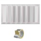 VEVOR Screen Printing Kit Μεταξοτυπία Πλαίσιο Μεταξοτυπίας 25,4 cm x 35,6 cm 110 Count Mesh 6τμχ