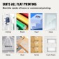 VEVOR Screen Printing Press Screen Printing Machine 50,8 x 61 cm 305 Mesh 6 Screen Frames