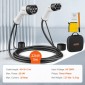 Καλώδιο φόρτισης EV VEVOR Type 2 έως Type 2, 32Amp, 22kW 5 μέτρα Τριφασικό καλώδιο φόρτισης ηλεκτρικού οχήματος, IP66 Αδιάβροχο w τσάντα μεταφοράς, για IEC62196 EV & Plug-in Hybrid Electric Vehicle, CE&TUV