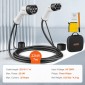 Καλώδιο φόρτισης EV VEVOR Type 2 έως Type 2, 32Amp, 22kW 7 μέτρα Τριφασικό καλώδιο φόρτισης ηλεκτρικού οχήματος, IP66 αδιάβροχο w τσάντα μεταφοράς, για IEC62196 EV & Plug-in Hybrid Electric Vehicle, CE&TUV