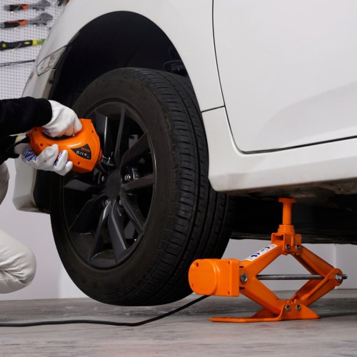 VEVOR Electric Car Jack Floor Jack 3 Ton Electric Scissor Jack Jack Car Repair Tool