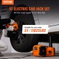 VEVOR Electric Hydraulic Car Floor Jack 5 Ton 12V με αντλία φουσκώματος με κλειδί κρούσης