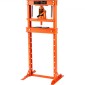 VEVOR Hydraulic, δάπεδο πλαισίου 12 τόνων, πλάκες σφράγισης, ρυθμιζόμενο ύψος τραπεζιού εργασίας για κάμψη ή ίσιωμα μετάλλου, γκαράζ ή οικιακή πρέσα καταστημάτων, πορτοκαλί
