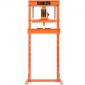 VEVOR Hydraulic, δάπεδο πλαισίου 12 τόνων, πλάκες σφράγισης, ρυθμιζόμενο ύψος τραπεζιού εργασίας για κάμψη ή ίσιωμα μετάλλου, γκαράζ ή οικιακή πρέσα καταστημάτων, πορτοκαλί