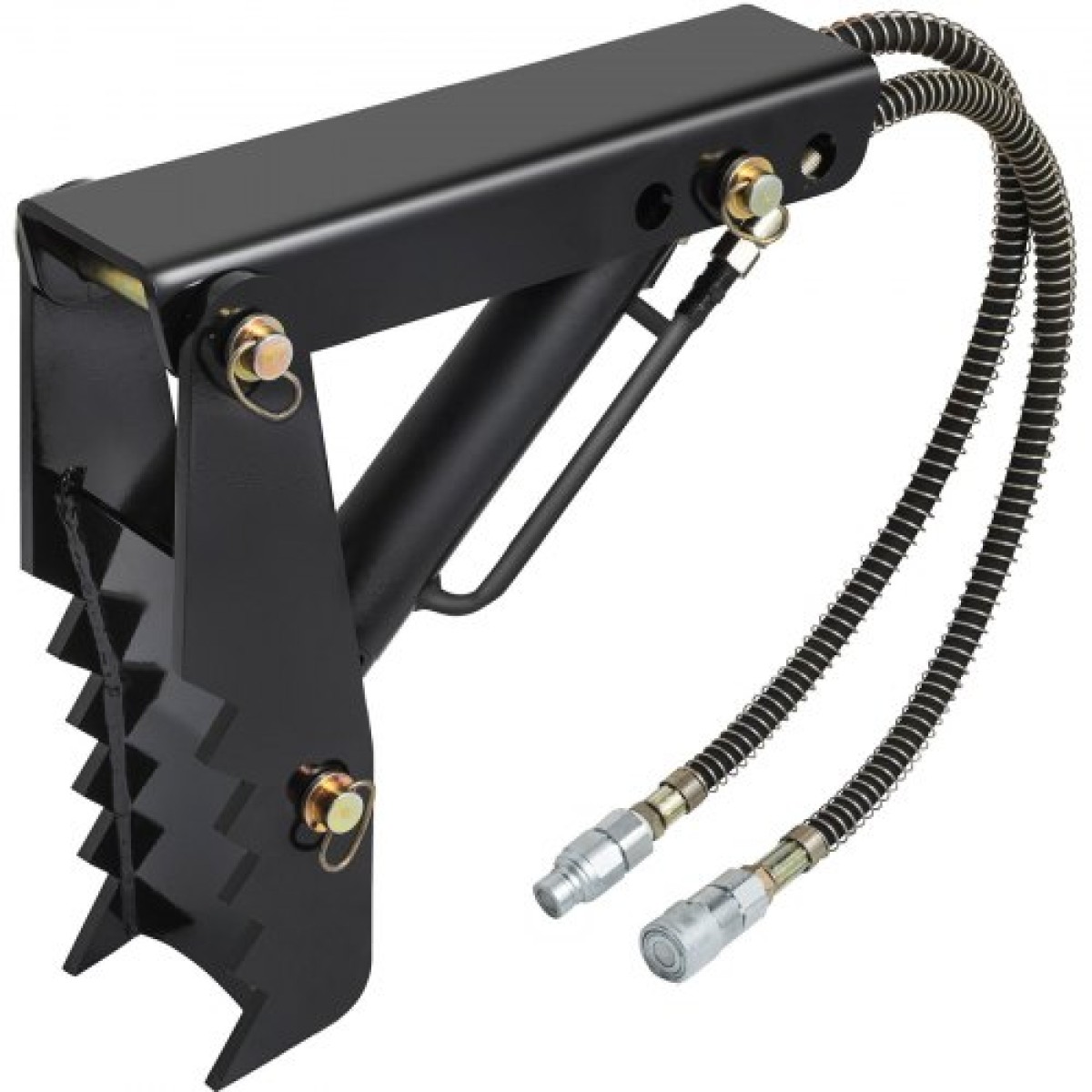 VEVOR Hydraulic Backhoe Thumb, 45,72 cm Πάχος 12,70 mm Αντίχειρας εκσκαφέα βαρέως τύπου, εξαρτήματα συγκόλλησης από μαύρο χάλυβα στον αντίχειρα με υδραυλικό κύλινδρο, μηχανικός υδραυλικός αντίχειρας για εκσκαφέας/εκσκαφέας
