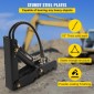 VEVOR Hydraulic Backhoe Thumb, 45,72 cm Πάχος 12,70 mm Αντίχειρας εκσκαφέα βαρέως τύπου, εξαρτήματα συγκόλλησης από μαύρο χάλυβα στον αντίχειρα με υδραυλικό κύλινδρο, μηχανικός υδραυλικός αντίχειρας για εκσκαφέας/εκσκαφέας